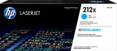 Картридж лазерный HP 212X W2121X голубой бар.в компл. (10000стр.) для HP CLJ Enterprise M554/M555