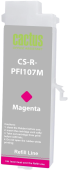 Картридж перезаправляемый струйный Cactus CS-R-PFI107M пурпурный для Canon imageProGRAF iPF670/680/685/770/780/785 без чипа