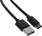 Кабель Buro BU-USB-AC-1M USB (m)-USB Type-C (m) 1м черный