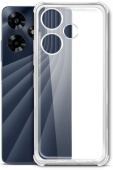 Чехол (клип-кейс) BoraSCO для Infinix Hot 30 Bumper Case прозрачный (72317)