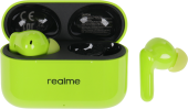 Гарнитура внутриканальные Realme Buds T200 зеленый беспроводные bluetooth в ушной раковине (6941764462090)