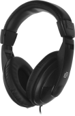 Наушники мониторные Оклик HP-M211V 1.8м черный проводные оголовье (HP-M211VB)