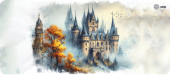 Коврик для мыши Cactus Castle 900x400x3мм (CS-MP-PRO13XXL)