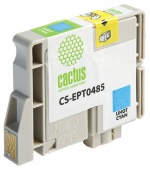 Картридж струйный Cactus CS-EPT0485 светло-голубой (14.4мл) для Epson Stylus Photo R200/R220/R300/R320/R340/RX500/RX600/RX620/RX640