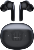 Гарнитура внутриканальные Tecno Sonic 2 SC02 черный беспроводные bluetooth в ушной раковине (SC02 BLACK)