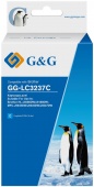 Картридж струйный G&G GG-LC3237C голубой (18.4мл) для Brother HL-J6000DW/J6100DW