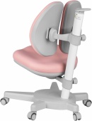 Кресло детское Cactus CS-CHR-3604PK розовый крестов. пластик серый