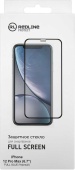 Защитное стекло для экрана Redline черный для Apple iPhone 12 Pro Max антиблик. 1шт. (УТ000021879)