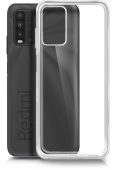 Чехол (клип-кейс) BoraSCO для Xiaomi Redmi 9t Silicone Case прозрачный (39913)