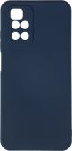 Чехол (клип-кейс) BoraSCO для Xiaomi Redmi 10 Microfiber Case синий (40473)