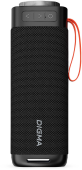 Колонка порт. Digma D-PS1522 черный 60W 2.0 BT 10м 3000mAh (PS1522B)