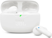 Гарнитура внутриканальные JBL Wave Beam 2 белый беспроводные bluetooth в ушной раковине (JBLWBEAM2WHT)