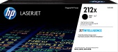Картридж лазерный HP 212X W2120X черный бар.в компл. (13000стр.) для HP CLJ Enterprise M554/M555