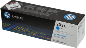 Картридж лазерный HP 203A CF541A голубой бар.в компл. (1300стр.) для HP M254/280/281