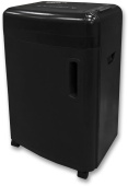 Шредер Office Kit S180 (0,8x1) черный (секр.P-7) фрагменты 5лист. 32лтр. пл.карты CD