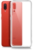Чехол (клип-кейс) BoraSCO для Samsung Galaxy A02 Silicone Case прозрачный (39905)