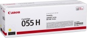Картридж лазерный Canon 055HY 3017C002/004 желтый бар.в компл. (5900стр.) для Canon LBP663Cdw/LBP664Cx/MF746Cx/MF742Cdw/MF744Cdw