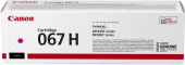 Картридж лазерный Canon 067HM 5104C002 пурпурный бар.в компл. (2400стр.) для Canon LBP631/633/MF651/655/657