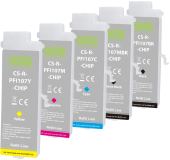 Картридж перезаправляемый струйный Cactus CS-R-PFI107SET-CHIP набор 5шт.упак. для Canon imageProGRAF iPF670/680/685/770/780/785 с чипом