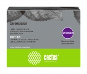 Картридж ленточный Cactus CS-DK22223 DK-22223 черный для Brother P-touch QL-500, QL-550, QL-700, QL-800