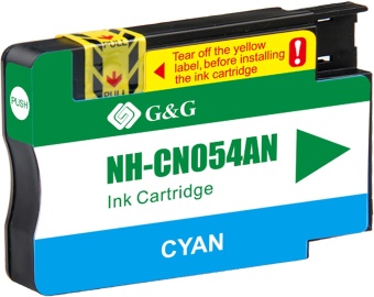 Картридж струйный G&G NH-CN054AN №933XL голубой (14мл) для HP Officejet 6100/6600/6700/7110/7510