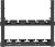 Кабель-канал Cactus CS-CM-400-2BK для столов 40x13.4x34.2см черный