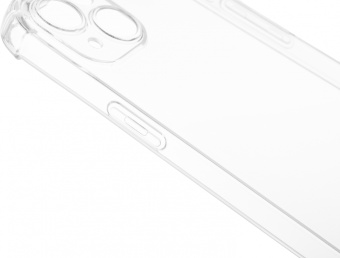 Чехол (клип-кейс) BoraSCO для Apple iPhone 15 Plus Bumper Case прозрачный (72406)
