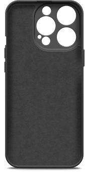 Чехол (клип-кейс) BoraSCO для Apple iPhone 15 Pro Microfiber Case черный (72429)
