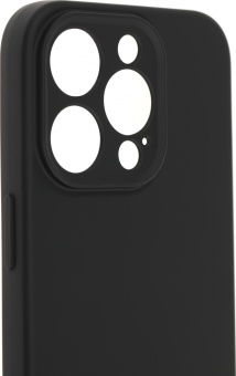 Чехол (клип-кейс) BoraSCO для Apple iPhone 15 Pro Microfiber Case черный (72429)