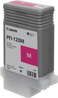 Картридж струйный Canon PFI-120M 2887C001 пурпурный (130мл) для Canon imagePROGRAF TM-200/205