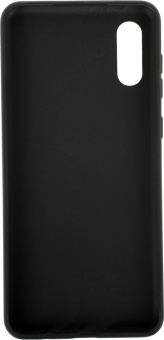 Чехол (клип-кейс) BoraSCO для Samsung Galaxy A02 Silicone Case черный (39906)