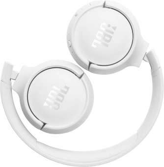 Гарнитура накладные JBL Tune 520BT белый беспроводные bluetooth оголовье (JBLT520BTWHT)