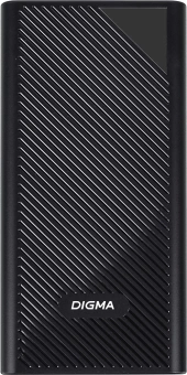 Мобильный аккумулятор Digma DGP-30000-4U 30000mAh QC4.0/PD3.0 22.5W 3A 4xUSB-A/USB-C черный (DGP-30000-4U-B)