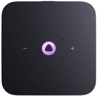 Умная колонка Yandex Станция Миди Алиса серый 24W 1.0 BT/Wi-Fi 10м (YNDX-00054GRY)