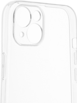 Чехол (клип-кейс) BoraSCO для Apple iPhone 15 Plus Silicone Case прозрачный (72410)