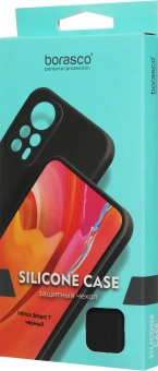 Чехол (клип-кейс) BoraSCO для Infinix Smart 7 71747 черный