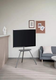 Подставка для телевизора Cactus CS-ST2844GY темно-серый 43"-65" макс.40кг напольный