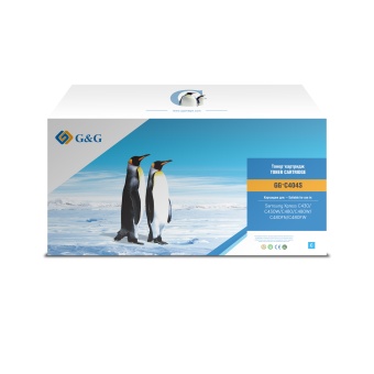 Картридж лазерный G&G GG-C404S голубой (1000стр.) для Samsung SL-C430/C430W/C480/C480W/C480FW