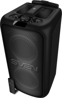 Колонка порт. Sven PS-1000 черный 160W 1.0 BT/3.5Jack 10м 8000mAh (SV-022686)