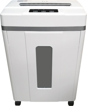 Шредер Office Kit S200TS 0,8x2 белый (секр.P-7) фрагменты 6лист. 25лтр. скобы пл.карты CD