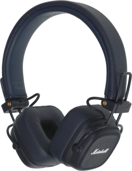 Гарнитура накладные Marshall Major V синий беспроводные bluetooth оголовье (MAJOR V MIDNIGHT BLUE)