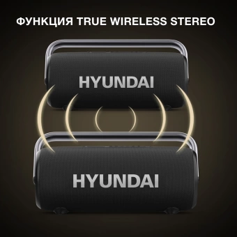 Колонка порт. Hyundai Select H-PS1029 черный 220W 2.1 BT 10м 4800mAh