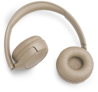 Гарнитура накладные JBL Tune 530BT бежевый беспроводные bluetooth оголовье (JBLT530BTBEGEU)
