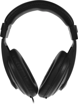 Наушники мониторные Оклик HP-M211V 1.8м черный проводные оголовье (HP-M211VB)