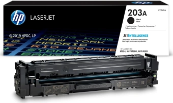 Картридж лазерный HP 203A CF540A черный бар.в компл. (1400стр.) для HP M254/280/281