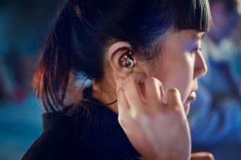 Наушники вкладыши Sennheiser IE 100 PRO 1.3м прозрачный/черный проводные в ушной раковине (508941)