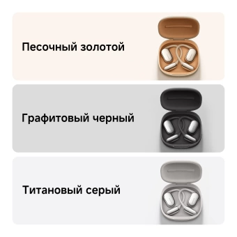Гарнитура накладные Xiaomi OpenWear Stereo Pro золотистый беспроводные bluetooth крепление за ухом (BHR080FGL)