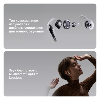 Гарнитура внутриканальные Xiaomi Buds 5 Pro BT титан беспроводные bluetooth в ушной раковине (BHR9640GL)