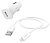 Автомобильное зар./устр. Hama H-183291 5W 1A для Apple белый (00183291)