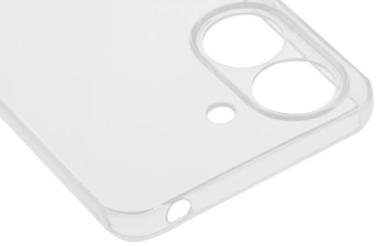 Чехол (клип-кейс) BoraSCO для Xiaomi Redmi 13C Silicone Case прозрачный (72840)